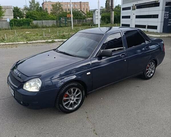 Черный ВАЗ 2170 Priora, объемом двигателя 1.6 л и пробегом 251 тыс. км за 2350 $, фото 2 на Automoto.ua