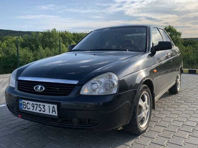 Черный ВАЗ 2170 Priora, объемом двигателя 1.6 л и пробегом 189 тыс. км за 2300 $, фото 2 на Automoto.ua