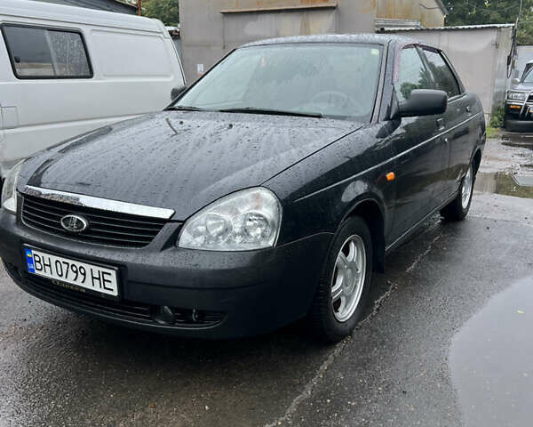 Черный ВАЗ 2170 Priora, объемом двигателя 1.6 л и пробегом 114 тыс. км за 3600 $, фото 1 на Automoto.ua