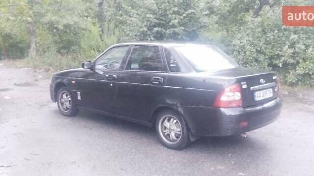Черный ВАЗ 2170 Priora, объемом двигателя 1.6 л и пробегом 196 тыс. км за 1500 $, фото 1 на Automoto.ua