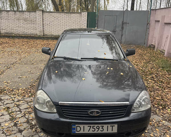 Черный ВАЗ 2170 Priora, объемом двигателя 1.6 л и пробегом 150 тыс. км за 2600 $, фото 3 на Automoto.ua