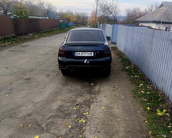 Чорний ВАЗ 2170 Priora, об'ємом двигуна 1.6 л та пробігом 190 тис. км за 2500 $, фото 2 на Automoto.ua