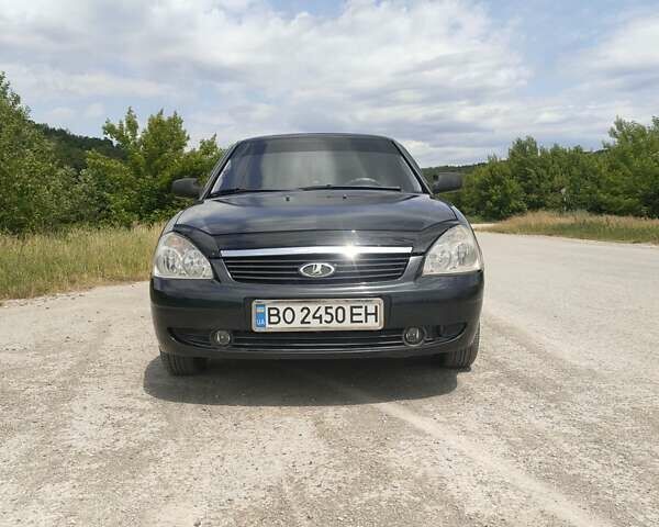 Черный ВАЗ 2170 Priora, объемом двигателя 1.6 л и пробегом 105 тыс. км за 2200 $, фото 1 на Automoto.ua