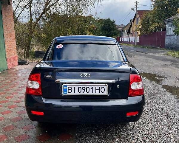 Черный ВАЗ 2170 Priora, объемом двигателя 1.6 л и пробегом 108 тыс. км за 3950 $, фото 3 на Automoto.ua