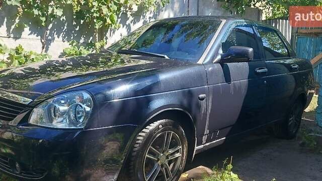 Черный ВАЗ 2170 Priora, объемом двигателя 1.6 л и пробегом 110 тыс. км за 3200 $, фото 5 на Automoto.ua