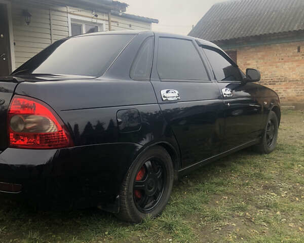 Черный ВАЗ 2170 Priora, объемом двигателя 1.6 л и пробегом 211 тыс. км за 2800 $, фото 4 на Automoto.ua