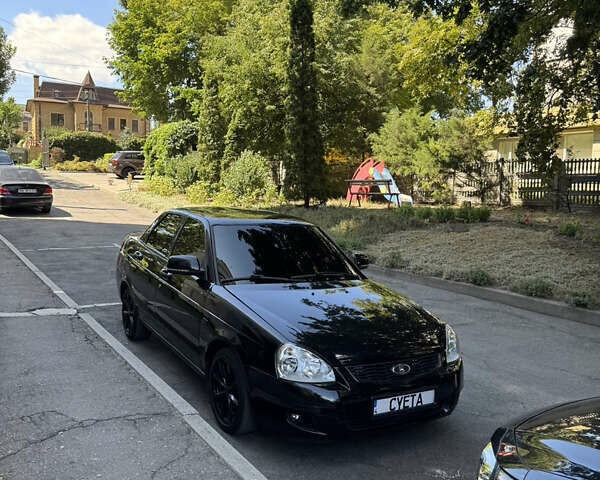 Черный ВАЗ 2170 Priora, объемом двигателя 1.6 л и пробегом 160 тыс. км за 5500 $, фото 3 на Automoto.ua