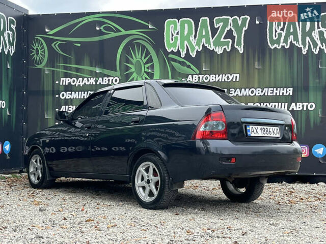 Чорний ВАЗ 2170 Priora, об'ємом двигуна 1.6 л та пробігом 250 тис. км за 2600 $, фото 7 на Automoto.ua