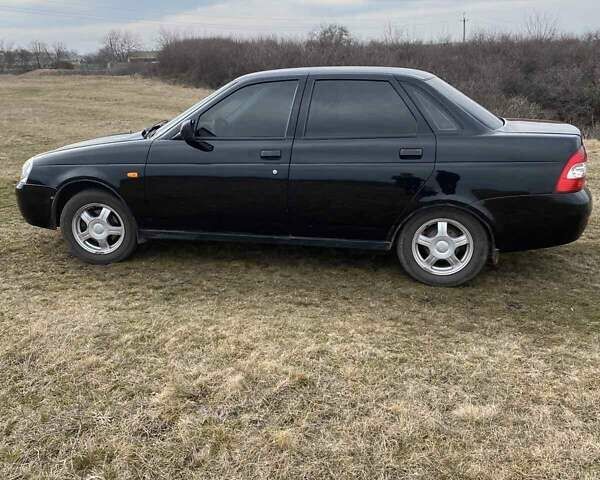 Черный ВАЗ 2170 Priora, объемом двигателя 1.6 л и пробегом 104 тыс. км за 3500 $, фото 4 на Automoto.ua
