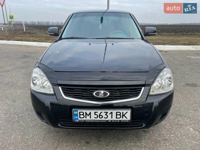 Черный ВАЗ 2170 Priora, объемом двигателя 1.6 л и пробегом 210 тыс. км за 3500 $, фото 2 на Automoto.ua