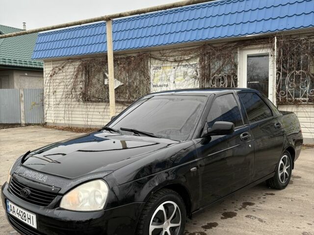 Чорний ВАЗ 2170 Priora, об'ємом двигуна 1.6 л та пробігом 200 тис. км за 1750 $, фото 4 на Automoto.ua