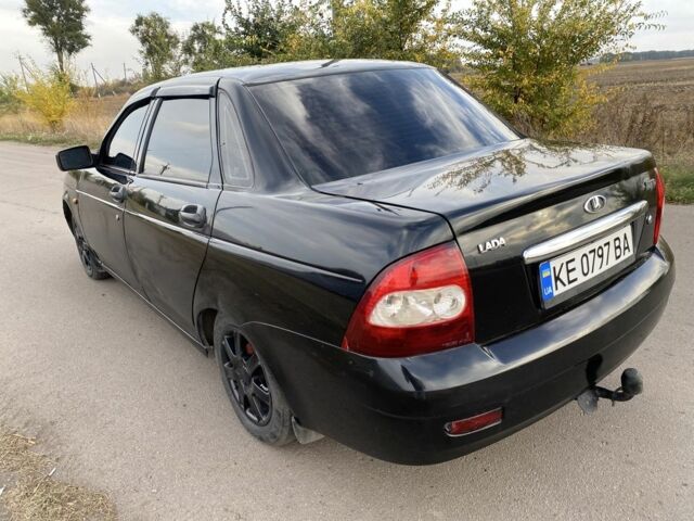 Черный ВАЗ 2170 Priora, объемом двигателя 1.6 л и пробегом 210 тыс. км за 2300 $, фото 3 на Automoto.ua