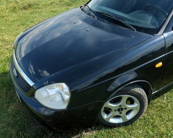 Черный ВАЗ 2170 Priora, объемом двигателя 1.6 л и пробегом 218 тыс. км за 2350 $, фото 12 на Automoto.ua