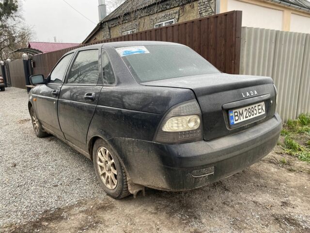 Чорний ВАЗ 2170 Priora, об'ємом двигуна 1.6 л та пробігом 190 тис. км за 1750 $, фото 1 на Automoto.ua