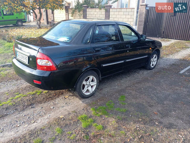 Черный ВАЗ 2170 Priora, объемом двигателя 1.6 л и пробегом 180 тыс. км за 3100 $, фото 2 на Automoto.ua