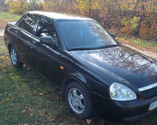 Черный ВАЗ 2170 Priora, объемом двигателя 1.6 л и пробегом 238 тыс. км за 3500 $, фото 2 на Automoto.ua