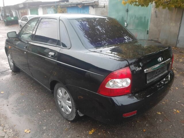 Черный ВАЗ 2170 Priora, объемом двигателя 1.6 л и пробегом 180 тыс. км за 2300 $, фото 3 на Automoto.ua