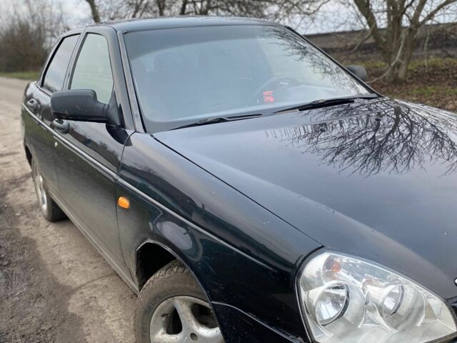 Чорний ВАЗ 2170 Priora, об'ємом двигуна 1.6 л та пробігом 214 тис. км за 2100 $, фото 3 на Automoto.ua