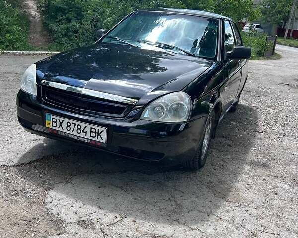 Чорний ВАЗ 2170 Priora, об'ємом двигуна 1.6 л та пробігом 171 тис. км за 1900 $, фото 4 на Automoto.ua