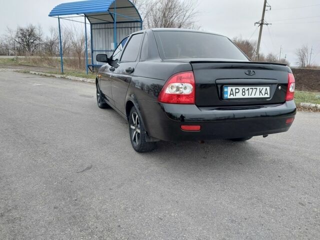 Черный ВАЗ 2170 Priora, объемом двигателя 1.6 л и пробегом 230 тыс. км за 2900 $, фото 2 на Automoto.ua