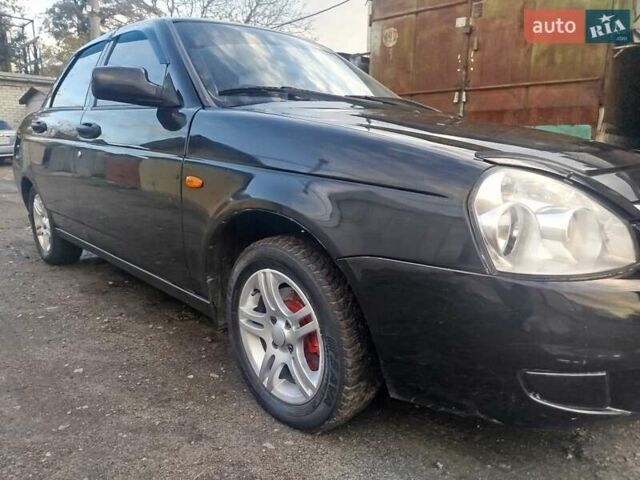 Чорний ВАЗ 2170 Priora, об'ємом двигуна 1.6 л та пробігом 142 тис. км за 2200 $, фото 9 на Automoto.ua