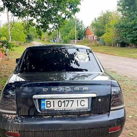 Черный ВАЗ 2170 Priora, объемом двигателя 1.6 л и пробегом 280 тыс. км за 3000 $, фото 2 на Automoto.ua