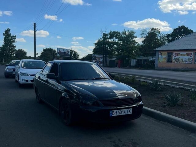 Черный ВАЗ 2170 Priora, объемом двигателя 1.6 л и пробегом 180 тыс. км за 2000 $, фото 2 на Automoto.ua