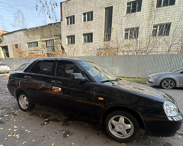 Черный ВАЗ 2170 Priora, объемом двигателя 1.6 л и пробегом 137 тыс. км за 3300 $, фото 3 на Automoto.ua