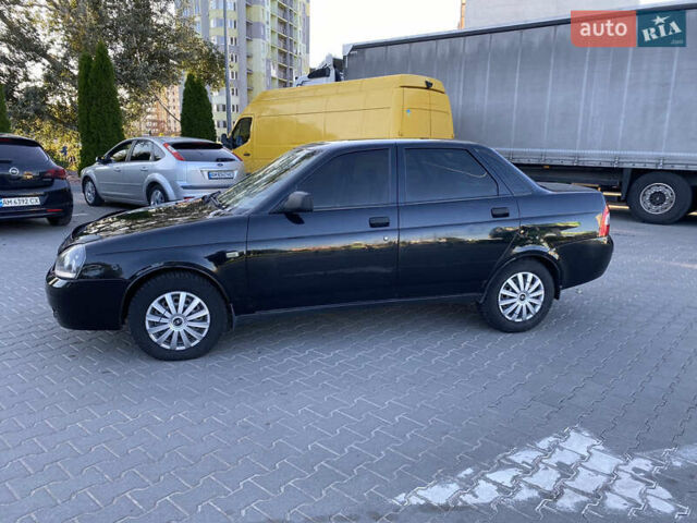 Черный ВАЗ 2170 Priora, объемом двигателя 1.6 л и пробегом 202 тыс. км за 2400 $, фото 9 на Automoto.ua