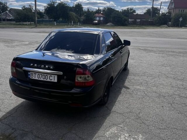 Черный ВАЗ 2170 Priora, объемом двигателя 1.6 л и пробегом 200 тыс. км за 3199 $, фото 6 на Automoto.ua