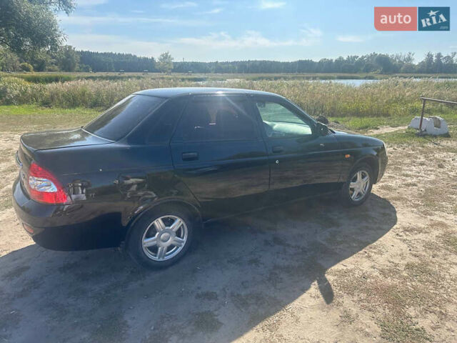 Чорний ВАЗ 2170 Priora, об'ємом двигуна 1.6 л та пробігом 215 тис. км за 2500 $, фото 4 на Automoto.ua