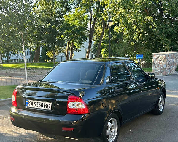 Черный ВАЗ 2170 Priora, объемом двигателя 1.6 л и пробегом 194 тыс. км за 3200 $, фото 3 на Automoto.ua