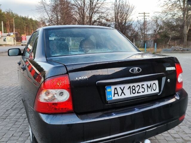 Чорний ВАЗ 2170 Priora, об'ємом двигуна 1.6 л та пробігом 215 тис. км за 2999 $, фото 4 на Automoto.ua