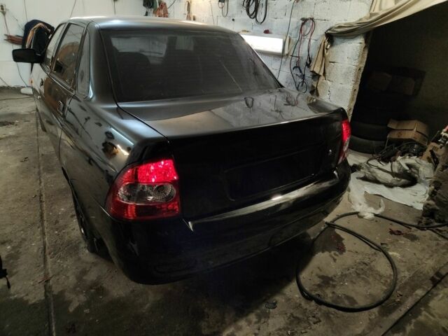 Чорний ВАЗ 2170 Priora, об'ємом двигуна 1.6 л та пробігом 130 тис. км за 2200 $, фото 11 на Automoto.ua