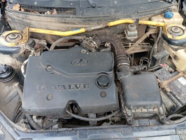 Чорний ВАЗ 2170 Priora, об'ємом двигуна 1.6 л та пробігом 220 тис. км за 1800 $, фото 3 на Automoto.ua