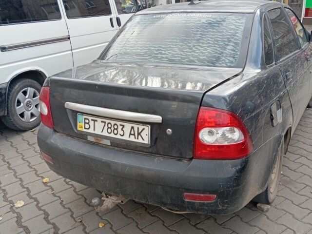 Чорний ВАЗ 2170 Priora, об'ємом двигуна 1.6 л та пробігом 220 тис. км за 1800 $, фото 2 на Automoto.ua