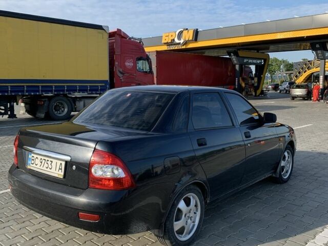 Черный ВАЗ 2170 Priora, объемом двигателя 1.6 л и пробегом 189 тыс. км за 2300 $, фото 6 на Automoto.ua
