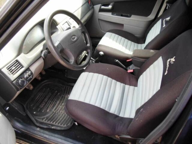 Черный ВАЗ 2170 Priora, объемом двигателя 1.6 л и пробегом 98 тыс. км за 2650 $, фото 3 на Automoto.ua