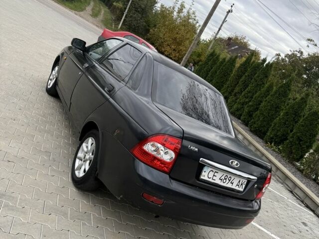 Черный ВАЗ 2170 Priora, объемом двигателя 1.6 л и пробегом 250 тыс. км за 1350 $, фото 6 на Automoto.ua