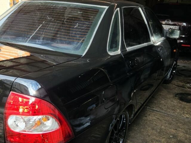 Чорний ВАЗ 2170 Priora, об'ємом двигуна 1.6 л та пробігом 130 тис. км за 2200 $, фото 6 на Automoto.ua