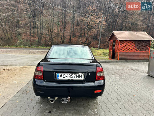 Чорний ВАЗ 2170 Priora, об'ємом двигуна 1.6 л та пробігом 136 тис. км за 1450 $, фото 3 на Automoto.ua