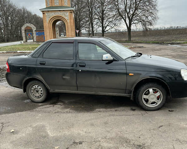 Черный ВАЗ 2170 Priora, объемом двигателя 1.6 л и пробегом 262 тыс. км за 2504 $, фото 7 на Automoto.ua