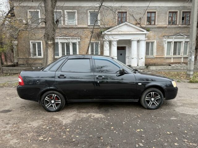 Чорний ВАЗ 2170 Priora, об'ємом двигуна 1.6 л та пробігом 227 тис. км за 1950 $, фото 1 на Automoto.ua