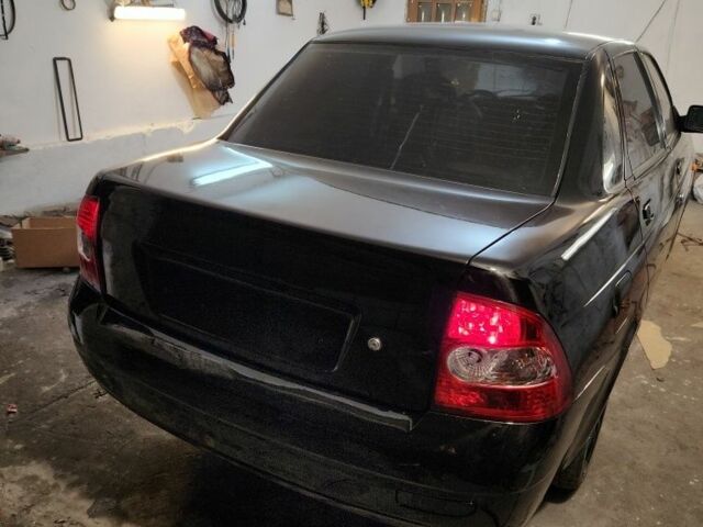 Чорний ВАЗ 2170 Priora, об'ємом двигуна 1.6 л та пробігом 130 тис. км за 2200 $, фото 13 на Automoto.ua