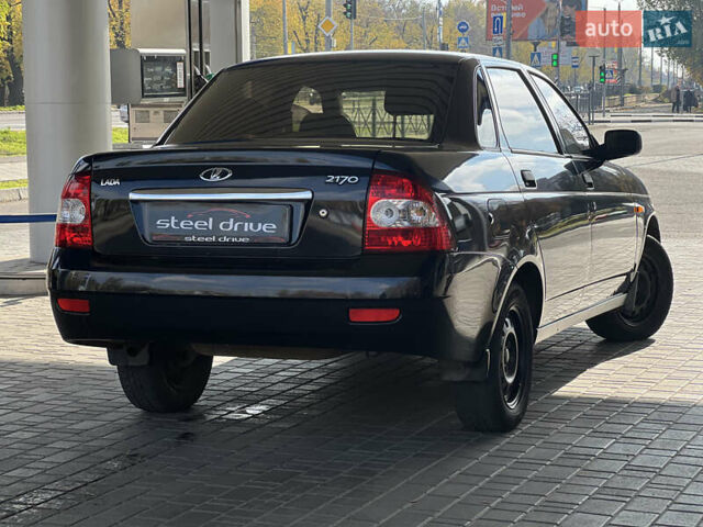 Черный ВАЗ 2170 Priora, объемом двигателя 1.6 л и пробегом 176 тыс. км за 3799 $, фото 5 на Automoto.ua