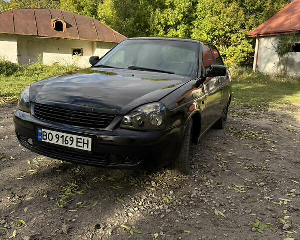 Чорний ВАЗ 2170 Priora, об'ємом двигуна 1.6 л та пробігом 320 тис. км за 1400 $, фото 1 на Automoto.ua