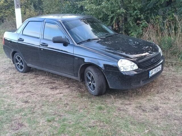 Черный ВАЗ 2170 Priora, объемом двигателя 1.6 л и пробегом 210 тыс. км за 3500 $, фото 1 на Automoto.ua