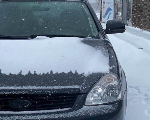 Черный ВАЗ 2170 Priora, объемом двигателя 1.6 л и пробегом 252 тыс. км за 2990 $, фото 11 на Automoto.ua