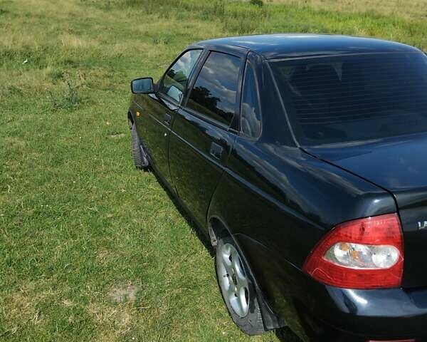 Черный ВАЗ 2170 Priora, объемом двигателя 1.6 л и пробегом 218 тыс. км за 2350 $, фото 7 на Automoto.ua