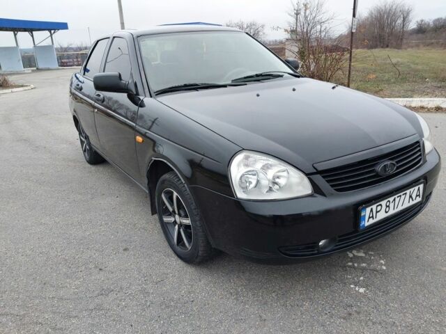 Черный ВАЗ 2170 Priora, объемом двигателя 1.6 л и пробегом 230 тыс. км за 2900 $, фото 1 на Automoto.ua